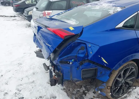 2019 Honda Civic Sport z USA, uszkodzony, nr VIN 2HGFC2F8XKH542071